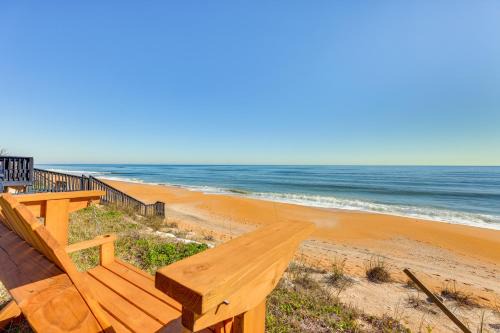 Oceanfront Oasis in Flagler Beach with Views!
