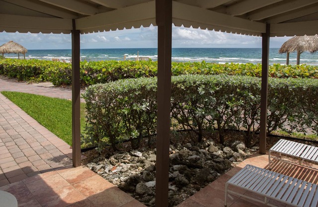 Oceanfront Villa step out the front door and you're on the beach! Villa D
