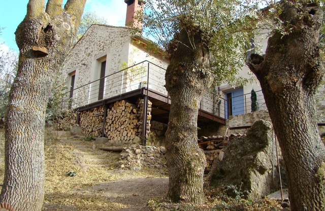 Old mill at 25 km. Segovia, eco house design in nature