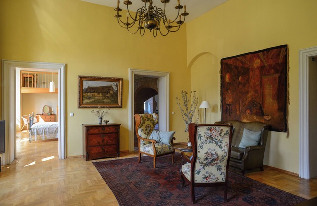 Old castle kitchen in Preberede Castle