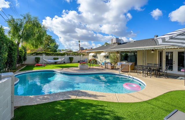 Old Town 4BR Gem | Pool, Firepit, WiFi, & Games!