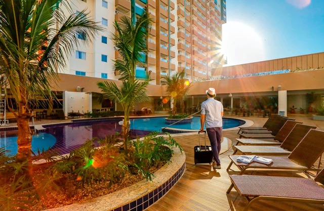 Olimpia Resort Apartamento em Frente ao Thermas dos Laranjais