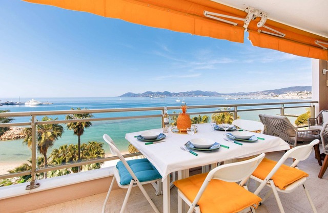 On la Croisette XXL 1 bedroom with amazing sea view
