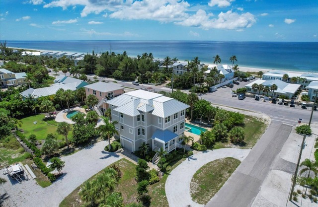 One of a Kind 5-Bedroom Private Pool home with million dollar, birds eye view in Boca Grande, FL