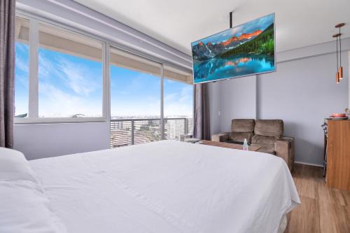 Osasco Piscina Climatizada Vista Estacionamento