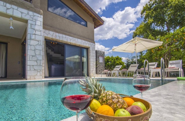 Outstanding Villa with Private Pool and Jacuzzi in Fethiye