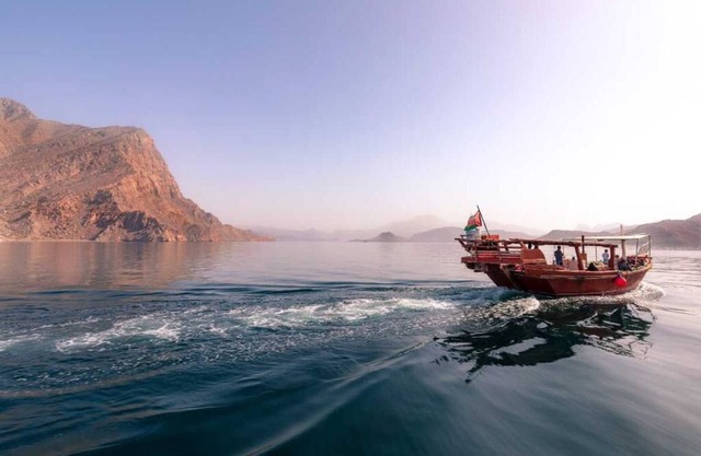 Overnight stay on dhow cruise at khasab musandam oman