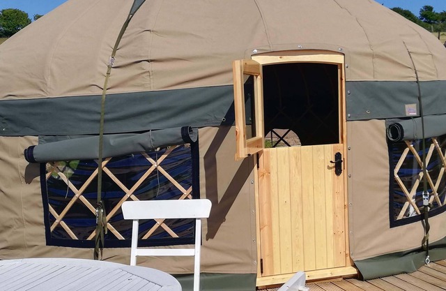 Paddock Yurt near Looe & Coastal Path