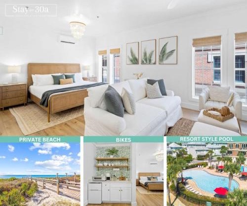 Palmetto Place by Stay on 30A- Bikes, Private Beach Access