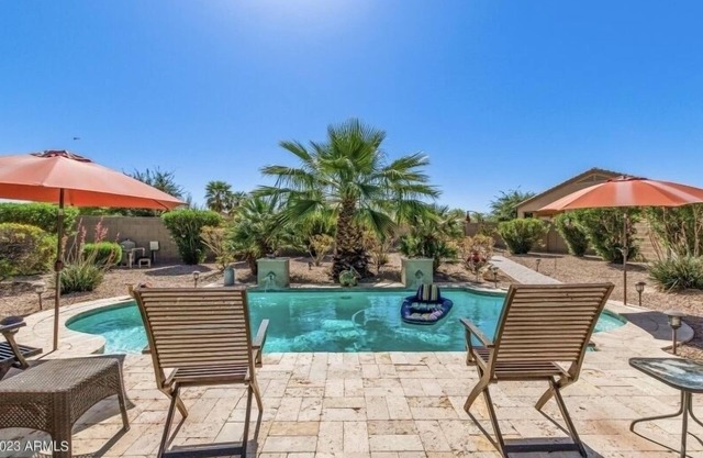 "Paradise in your own back yard," Maricopa with Pool