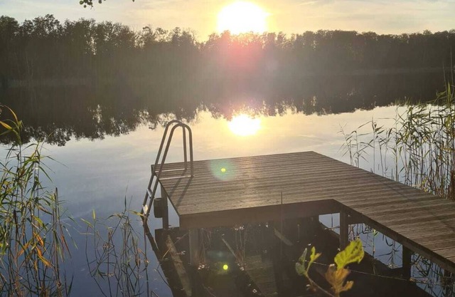 Peaceful oasis with private jetty in the beautiful Uckermark