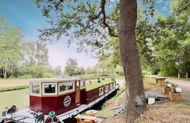 Péniche Dondon - Cocooning cottage on the Canal du Midi