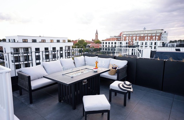 Penthouse Superior - Holiday apartment in Barth marina
