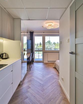 PIleckiego 59 Studio z Balkonem Bezpłatny Parking By Perfect Apart