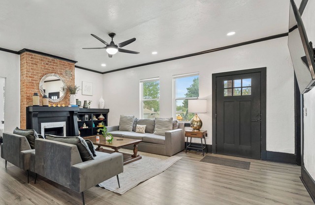 Plaza District 6BR Home | Kitchen + Laundry, Foosball, Parking #15