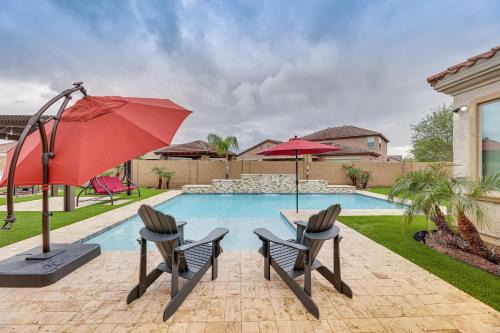 Poolside Relaxation Queen Creek Oasis with Fire Pit