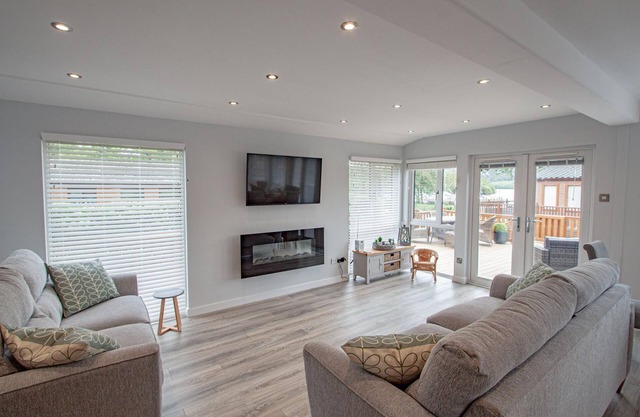 Potters Lodge - a holiday lodge that sleeps 6 guests in 3 bedrooms