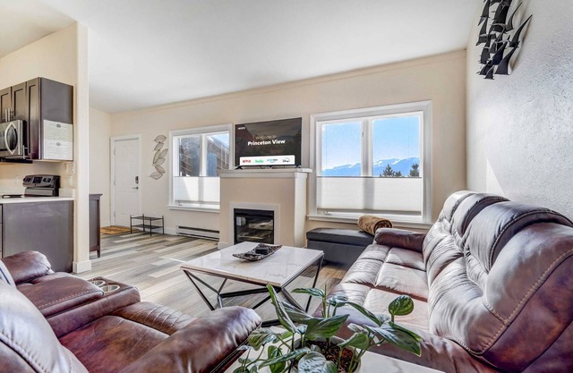 Princeton View! Posh Downtown King Workspace!