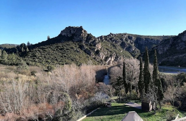 Private River Swimming with stunning views and hot tub