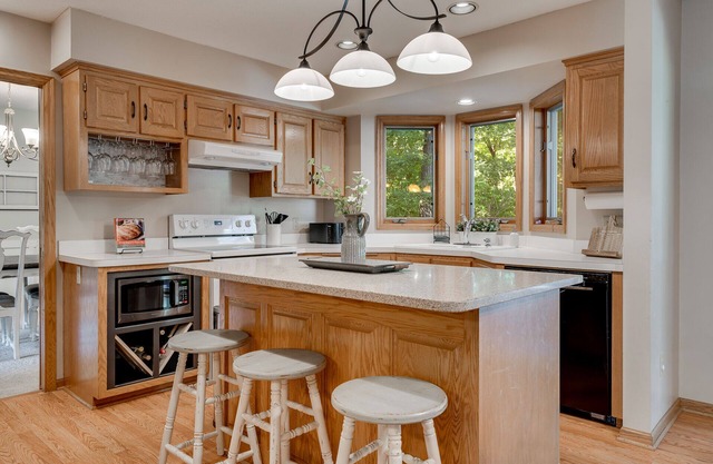 Private 4 BR Home with Wooded Backyard