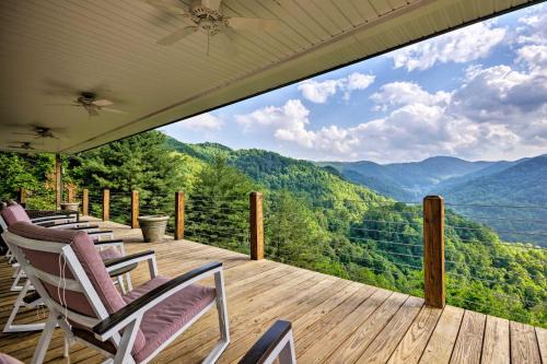 Private Blue Ridge Home with Hot Tub, Mountain Views