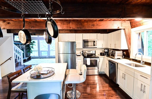 Private house located in the Poconos to calm the mind and spirit.