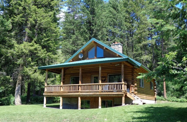 Private Lake with One 3 Bdrm 1 1/2 Bath Log Home. 175 Acres