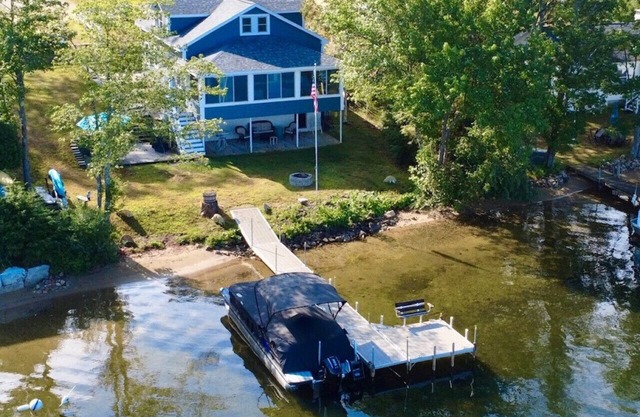 Private Lakefront Winnisquam Home - Dock, Dogs, Kayaks, Fire Pit, Ample Parking