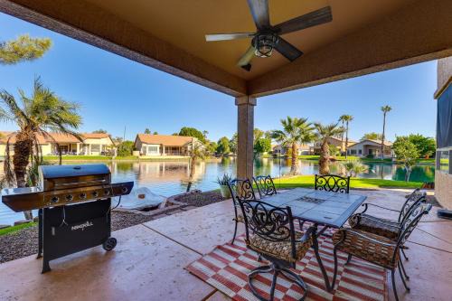 Private Patio and Grill Lakefront Chandler Home