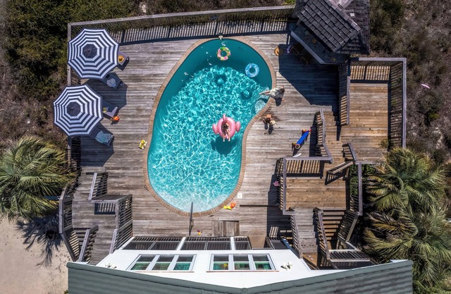 Private Pool 20Steps2Beach Arcade Ping Pong Sleeps18 Barrel Sauna