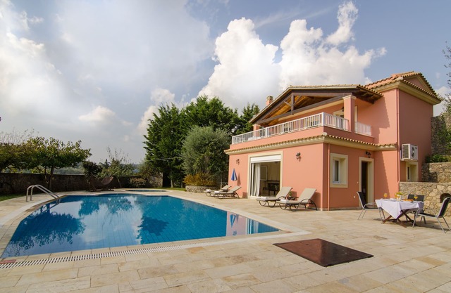 Private Pool Villa Olympic in Dassia Corfu