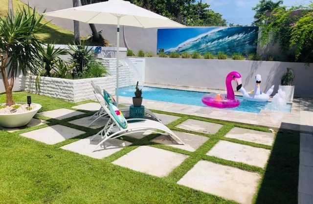 Private Studio, with to much space at the gardens and many amenities like pool.