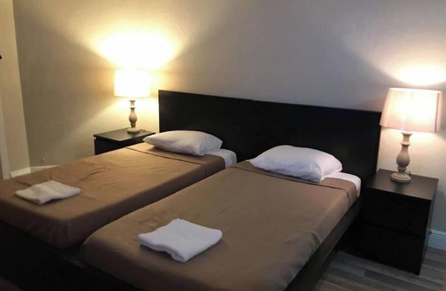 Private Suite # 12, few minutes walk to beach.