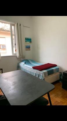 Quarto individual em área central na Tijuca