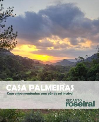 Refúgio na Serra com Pôr do Sol