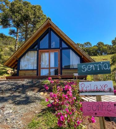 Refugio Brognoli - Chalés Suiços - Com banheira dupla de Hidromassagem