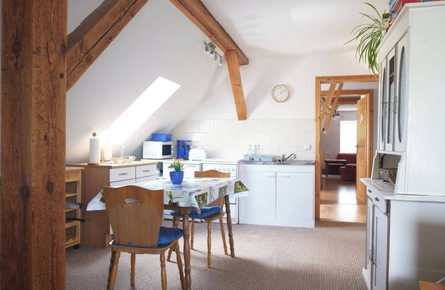 Reitpension Wiesengrund: cozy apartment on a riding and farm