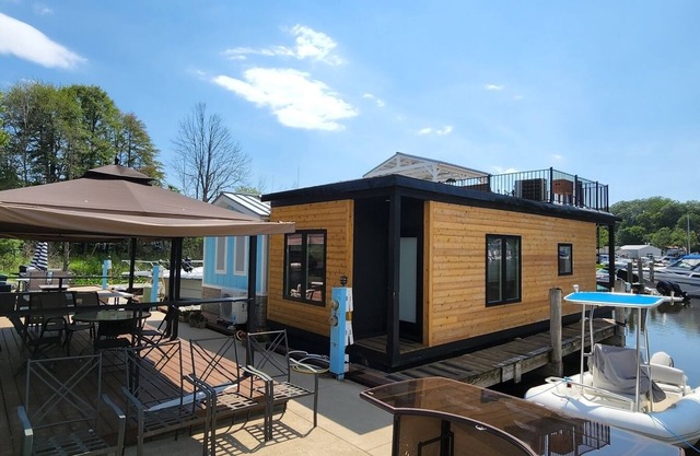 Relax In Style On The Water In South Haven Michigan.