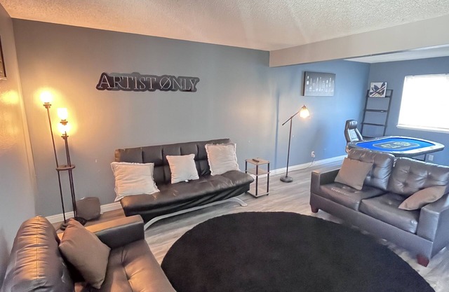 Remodel home with Poker Table.