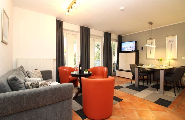 Res. Störtebeker WE 4:modern and very tastefully furnished 3-room apartment