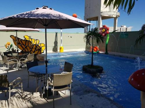 Rio Quente-GO SERRA PARK com 2 camas de casal