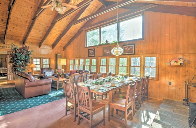 Riverfront Cabin in Alger w/Patio & WiFi!