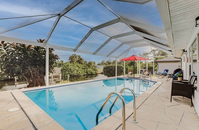 Riverfront Florida Retreat w/Pool, Patio & Grill!