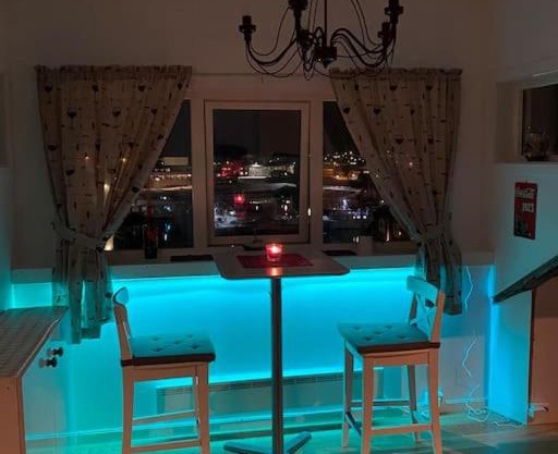 Rooftop view apartment