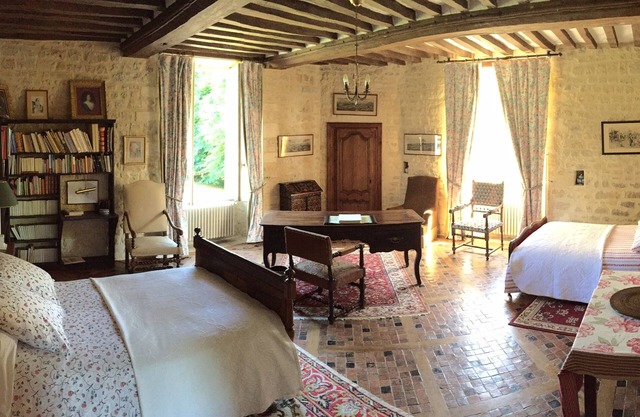 Room in Tower The Castle of Asnières en Bessin
