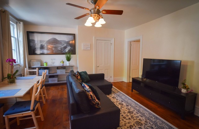 Roomy Immaculate Suite-Historic Downtown-Walk Everywhere, Dog Friendly + Parking