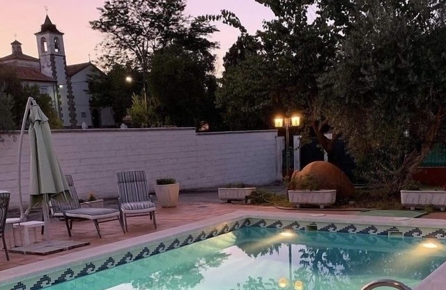 Rural house located in a natural environment