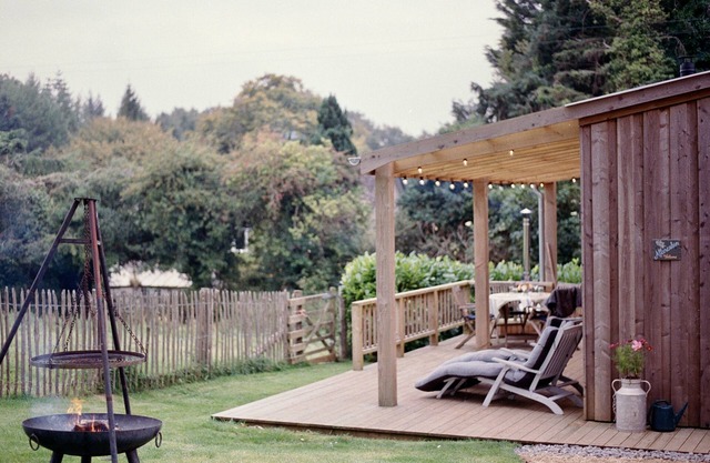 Rustic-Chic Cabin on Exmoor with Hot Tub