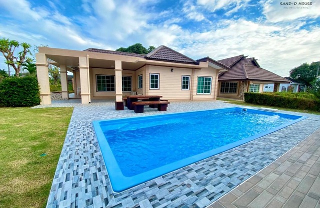 Sand-D House Pool Villa A8 at Rock Garden Beach Resort Rayong