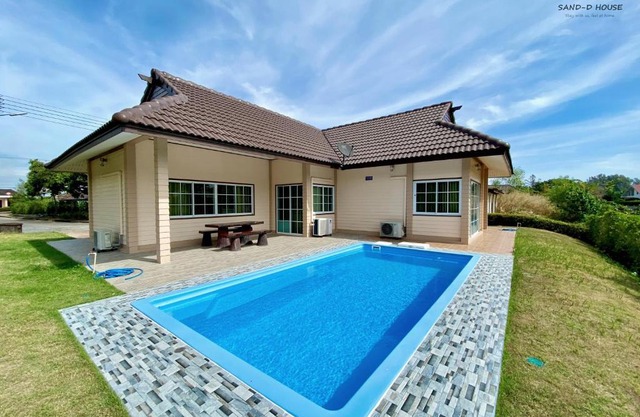 Sand-D House Pool Villa A15 at Rock Garden Beach Resort Rayong